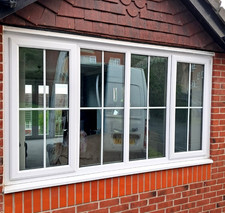 White Pvcu Double Glazed