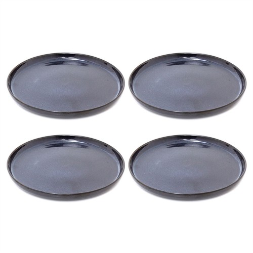 Set blue reactive glaze - of,