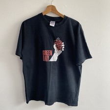 Green Day Vintage 2004 European Tour T Shirt Medium Reading Festival