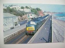 Train Postcard, Dawlish.