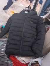 Black Puffer Jacket Boys 9-10