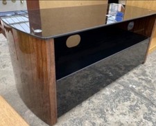 Elegance 120cm mahogany curved