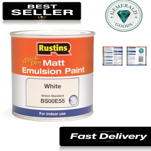 Elegant white matt emulsion - white,