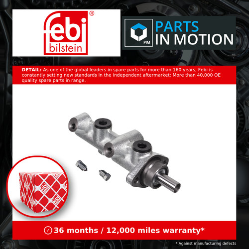 Brake master cylinder fits - master,