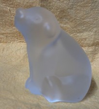 Frosted Glass Sitting Polar
