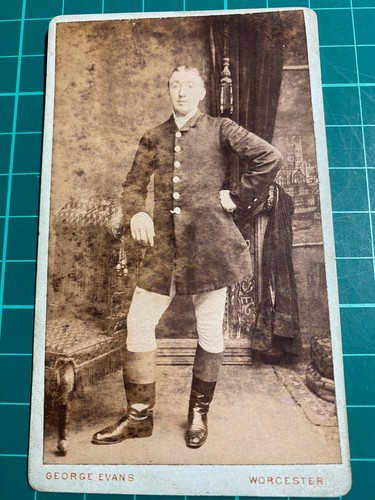 Cdv card young man - cdv,