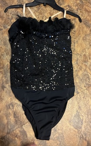 Weissman black swan sequin - weissman,