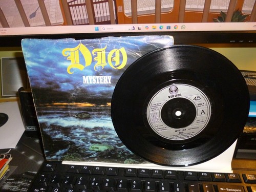 Dio mystery 7 vinyl - dio., "