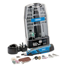 Draper 12V Rotary Builders Multi-Tool DIY Kit (50 piece) 1 x 1.5Ah 70298