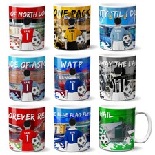 Personalised Boys Football Mug