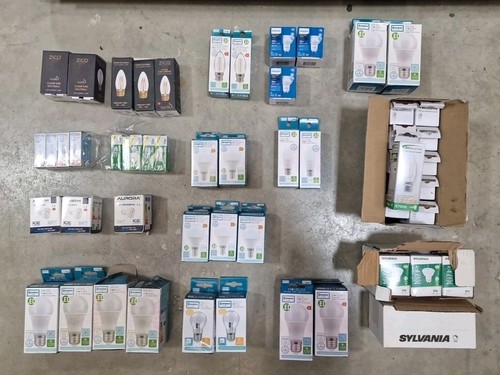 Job lot light bulbs mixed - of,