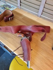 Gun Holster And Thick Leather