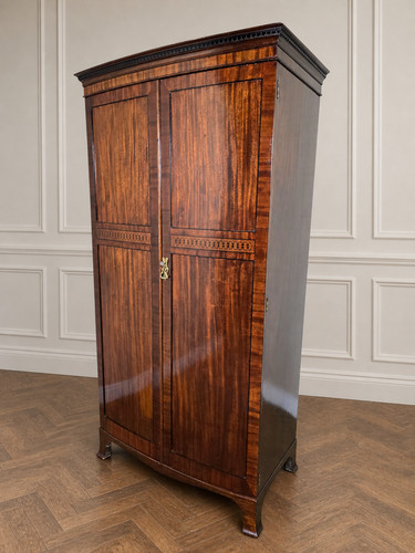 Antique mahogany bow front - antique,
