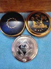 Vintage Compact Mirror Lot – Enamel & Metal Designs, Mixed Styles, UK 86#
