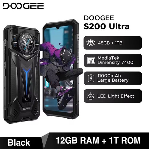 Doogee s200 ultra rugged - doogee, 5g