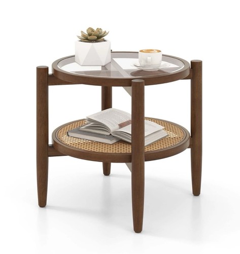 Costway rattan round - rattan,