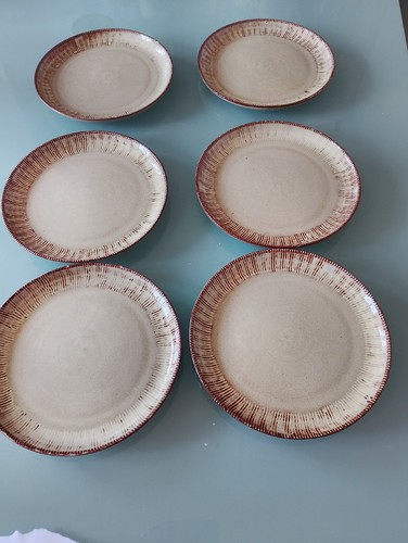 Creigiau 6tea plates grey - ,