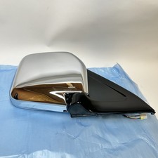 Mitsubishi Pajero MK2 Right Driver Door Wing Chrome Mirror Genuine MR442362