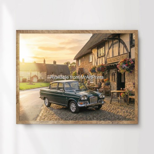 Humber sceptre car poster - sceptre,