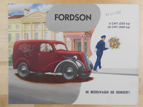 Fordson 5cwt 10cwt brochure - fordson,