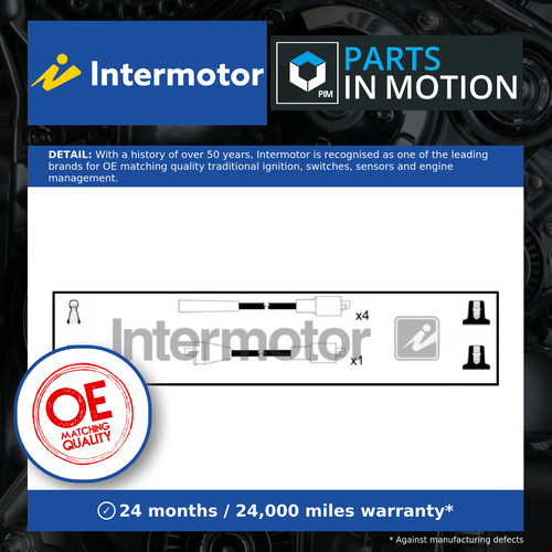Leads ignition cables set - ignition,