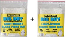 2x Fibre Glass Repair Mat