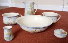Vintage Falcon Ware Washbasin