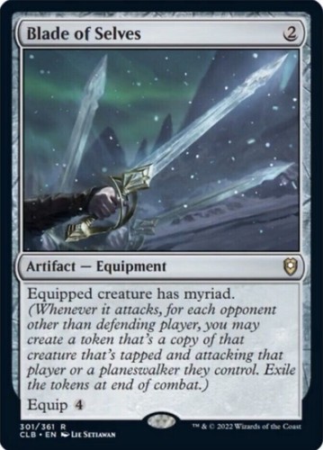 Blade selves commander - selves,