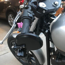 Motorcycle 7/8" Folding Bar End Side Mirrors For Suzuki Triumph Honda Yamaha UK