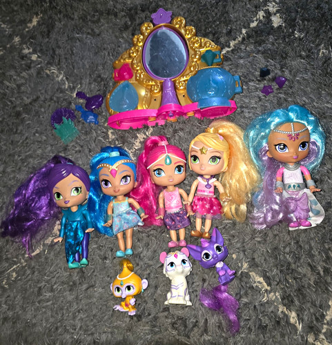 Shimmer and shine dolls pets - shimmer, dolls,