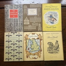 Vintage King Penguin Books Pevsner Bewick Gilpin Oxford Atlas Collectible Bundle
