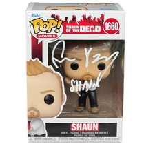 Simon Pegg Signed Shaun Funko Pop! #1660 – Shaun of the Dead – Beckett Authentic