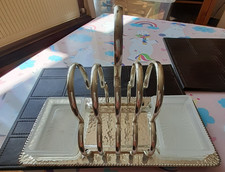 VINTAGE SILVER PLATED HAMMERED