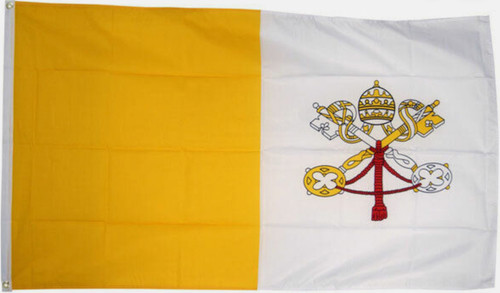 Vatican city flag - 3’,