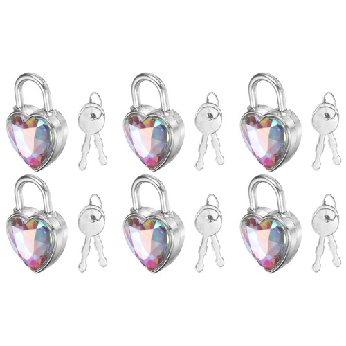 6pcs mini diary padlock - 6pcs,