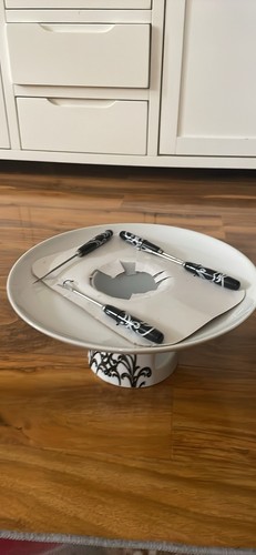 Fondue serving plate - fondue,
