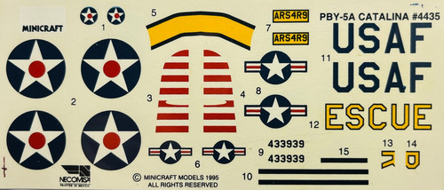 Decals pby 5a - decals, pby-5a