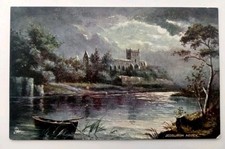 Vintage Postard - Jedburgh Abbey Scotland 