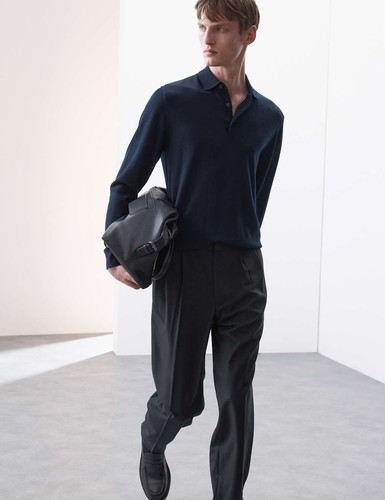 Autograph mens pleated - m&s,