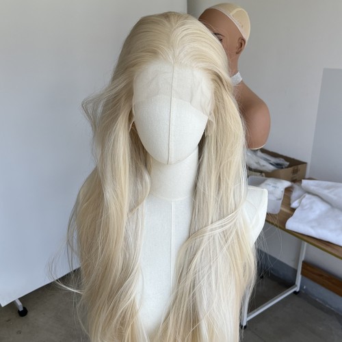 Platinum blonde long - long, straight