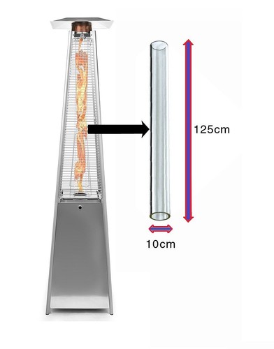Glass tube replacement for - glass,