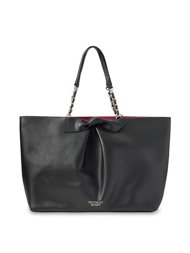 Victoria secret black bow - victoria's,