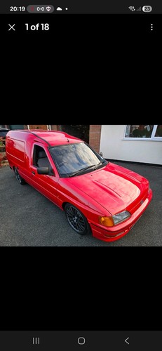 Ford escort van - van, rs
