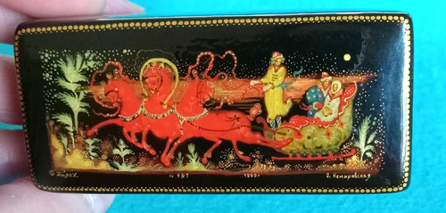 Vtg russian hand painted - vtg,