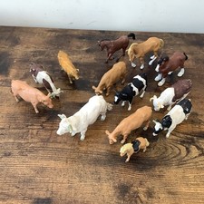 Britains Farm Animal Bundle Bulls Cows Horses Mixed Years And  Breeds