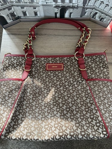 Dkny beige signature monogram - dkny,