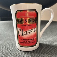 Twinings Classic Limited  edition fine bone china Royal Albert Works tea mug