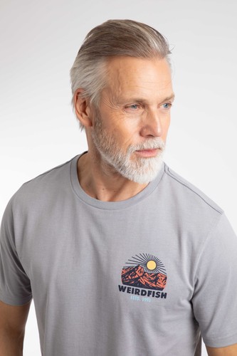 Weird fish hiker back - weird, print