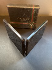 Gucci Compact Purse Mirror circa 1980's Used-As New in Box