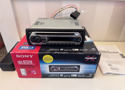 Sony cdx gt210 car - cdx-gt210, cd